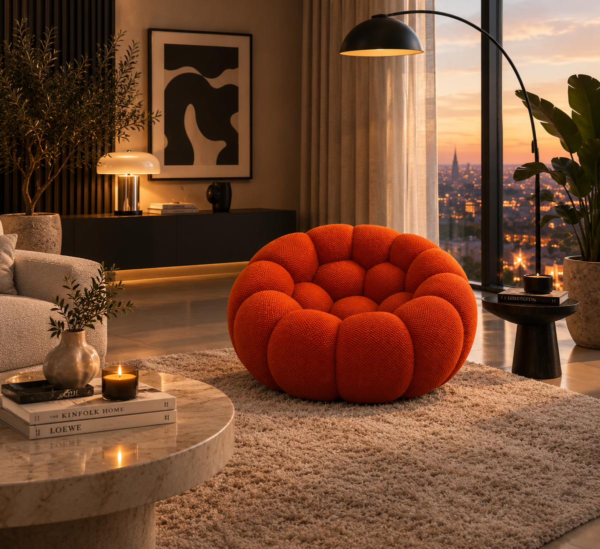 Cumulus Petit — Fauteuil rond